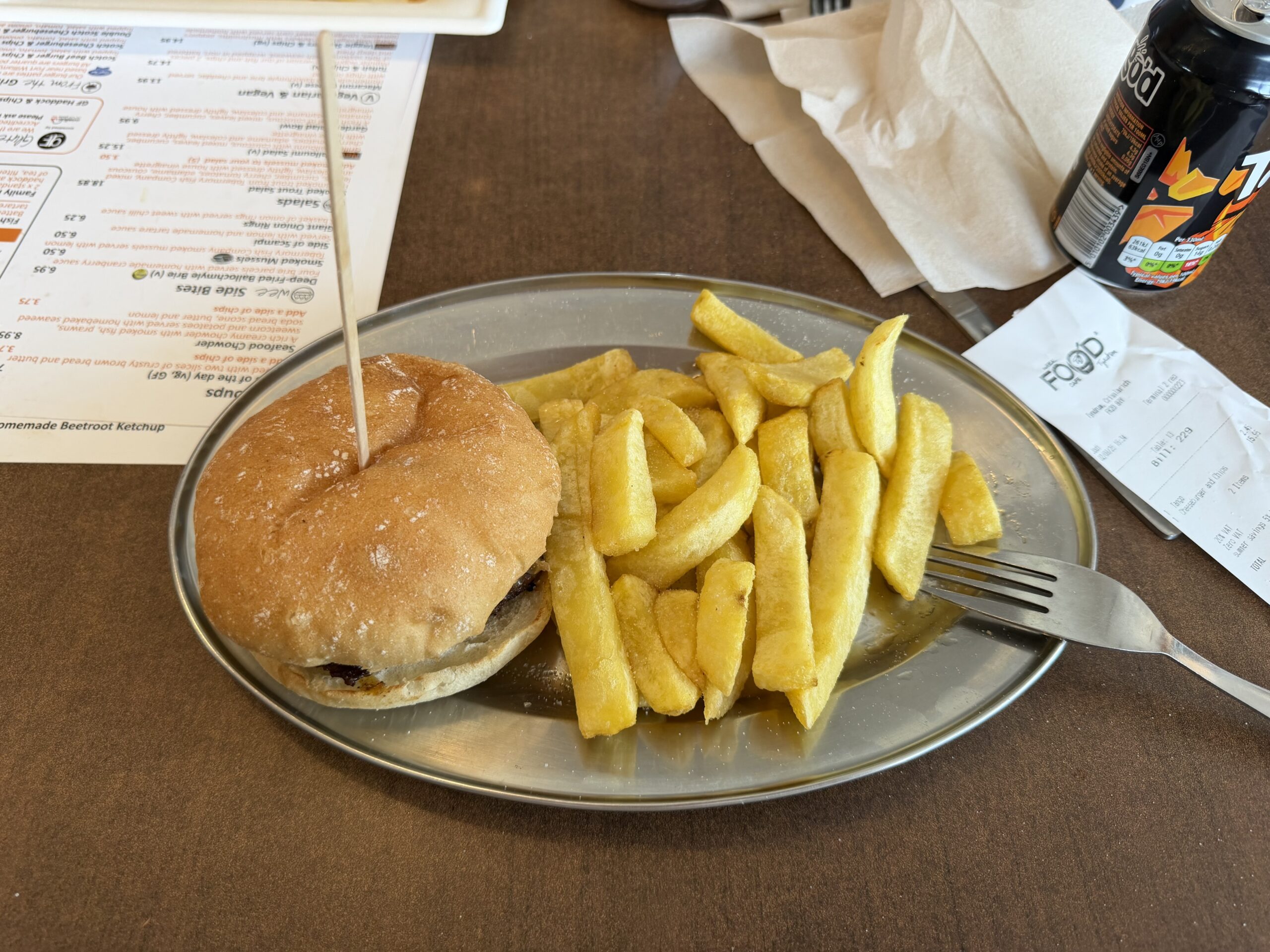 Well earned dinner